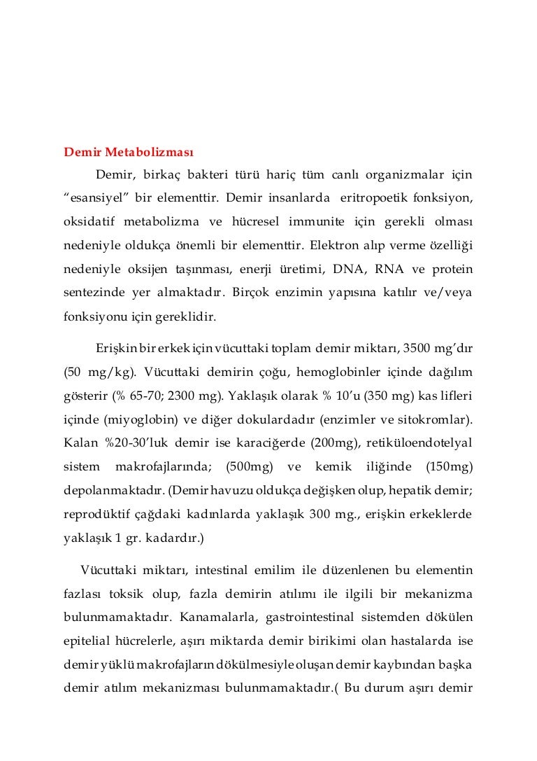 Ferritin Eksikliği, Kadınlarda Ferritin Kaç Olmalı Ferritin Eksikliği, Kadınlarda Ferritin Kaç Olmalı
